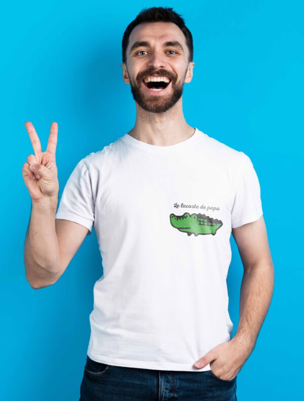 Teeshirt papa - lacoste