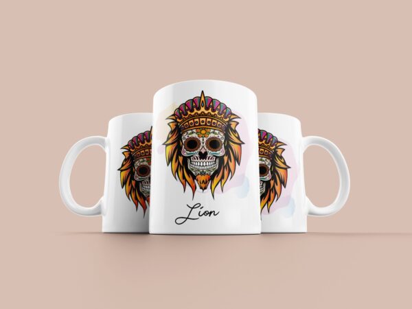 Tasse signe Lion Calavera