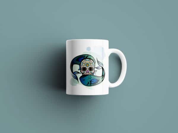 Tasse signe Poisson Calavera