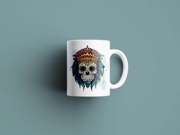 Tasse signe Lion Calavera