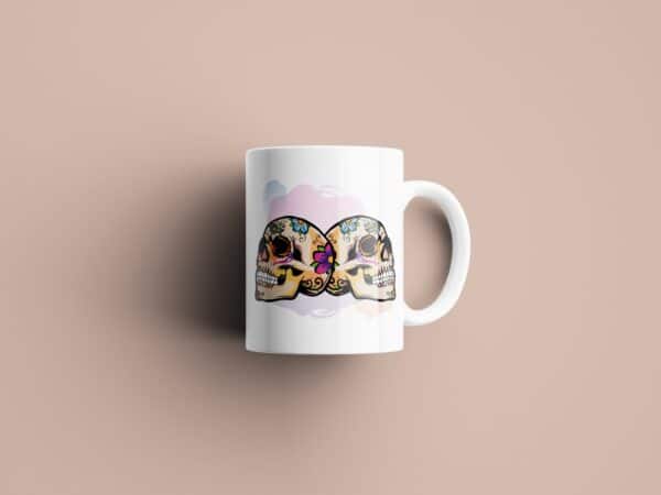 Tasse signe Gémeaux Calavera