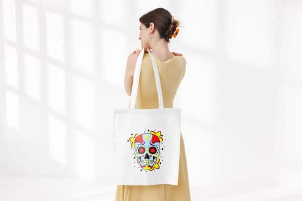 Tote bag tête de mort