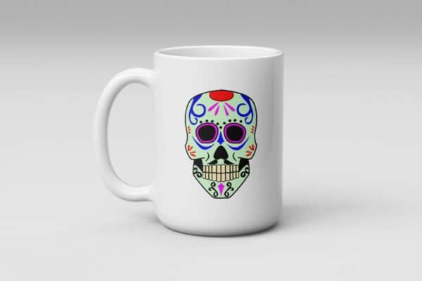 mug tête de mort