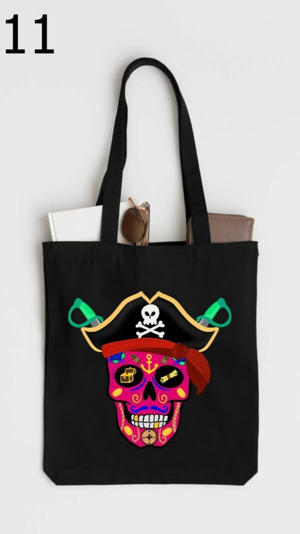 Tote Bags Skull Art