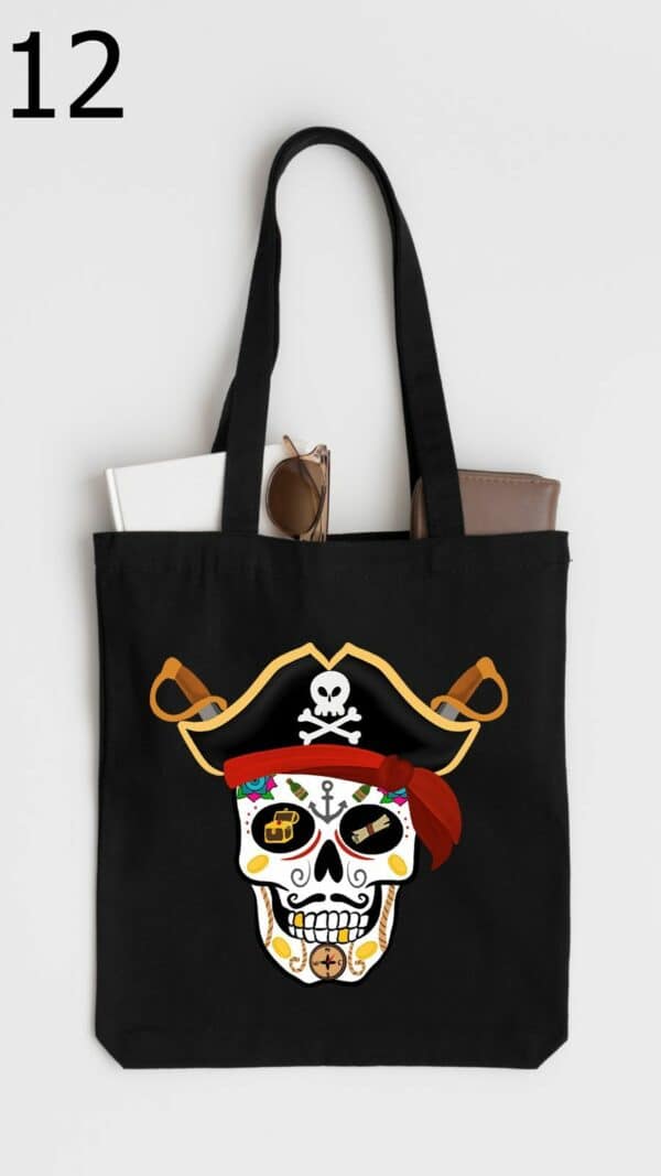 Tote Bags Skull Art