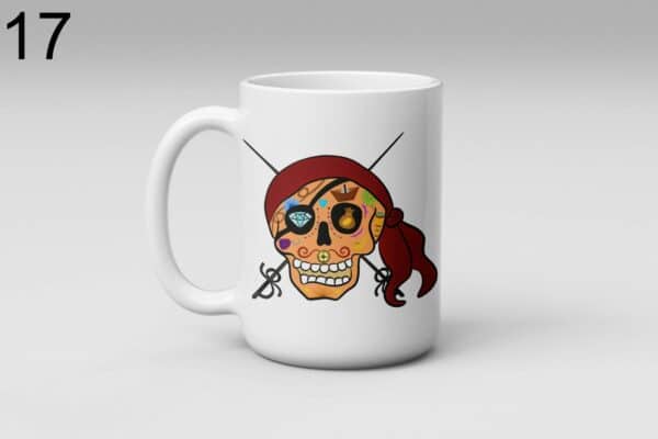 Mug Skull art