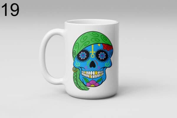 Mug Skull art