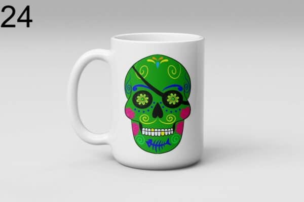 Mug Skull art