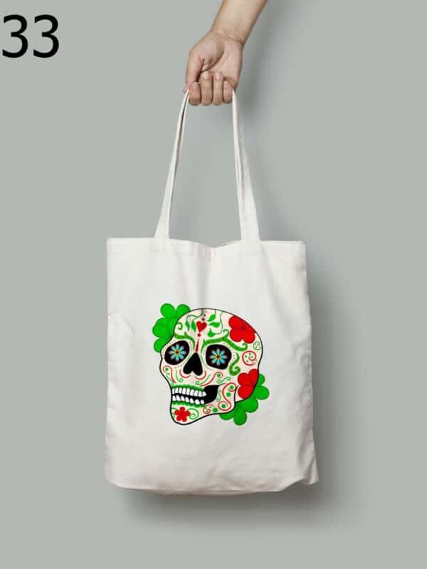 Tote Bags Skull Art