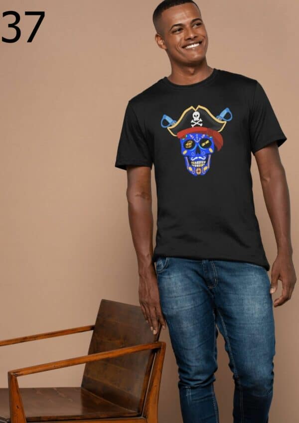 T-shirt Mixte Skull Art