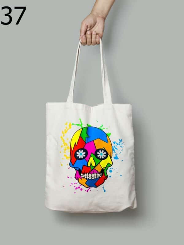 Tote Bags Skull Art