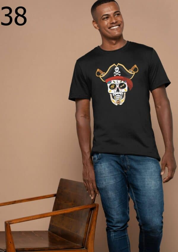 T-shirt Mixte Skull Art