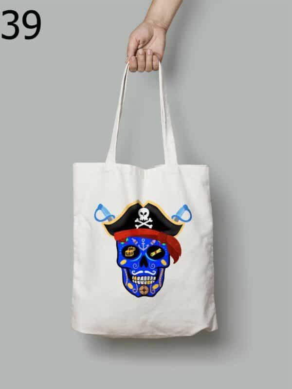 Tote Bags Skull Art