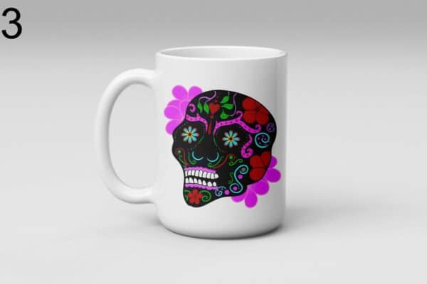 Mug Skull art