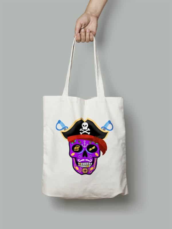 Tote Bags Skull Art