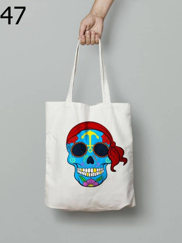 Tote Bags Skull Art