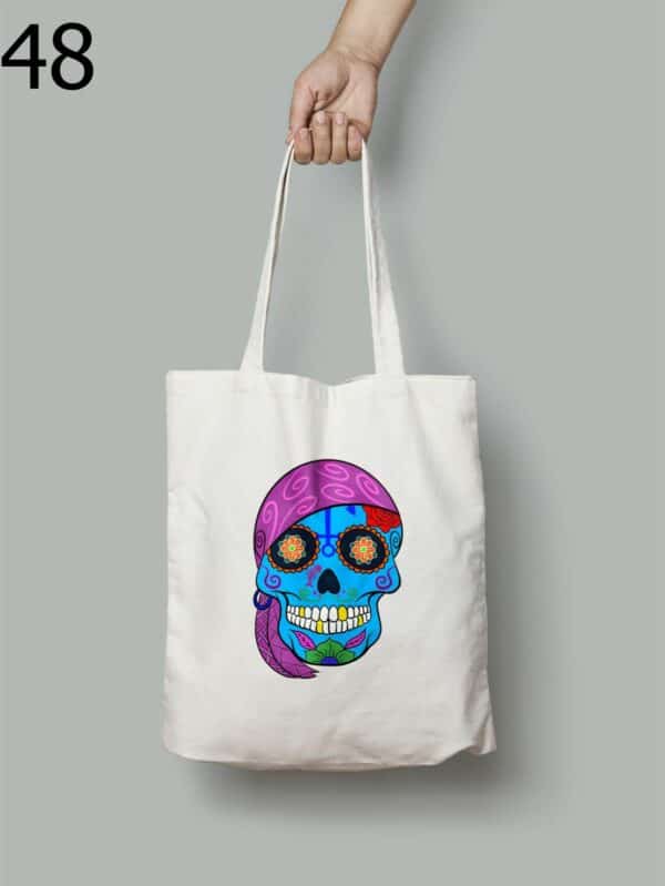 Tote Bags Skull Art