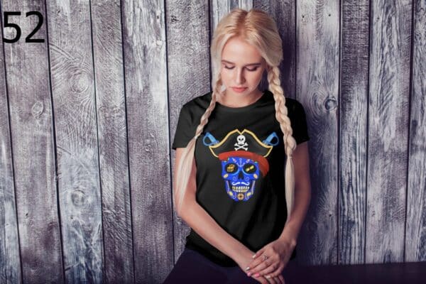 T-shirt Femme Skull Art