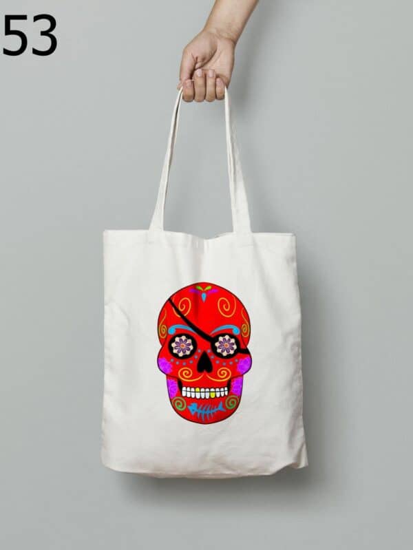 Tote Bags Skull Art