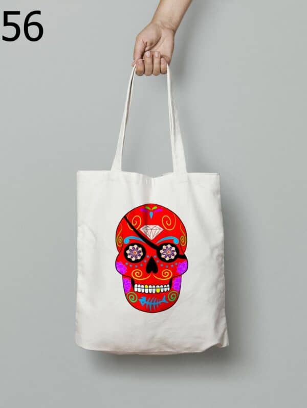 Tote Bags Skull Art