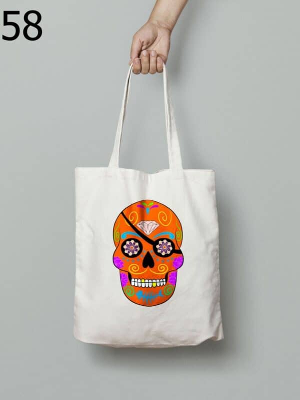 Tote Bags Skull Art