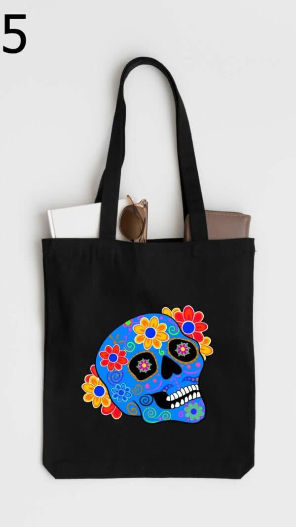 Tote Bags Skull Art