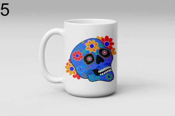 Mug Skull art