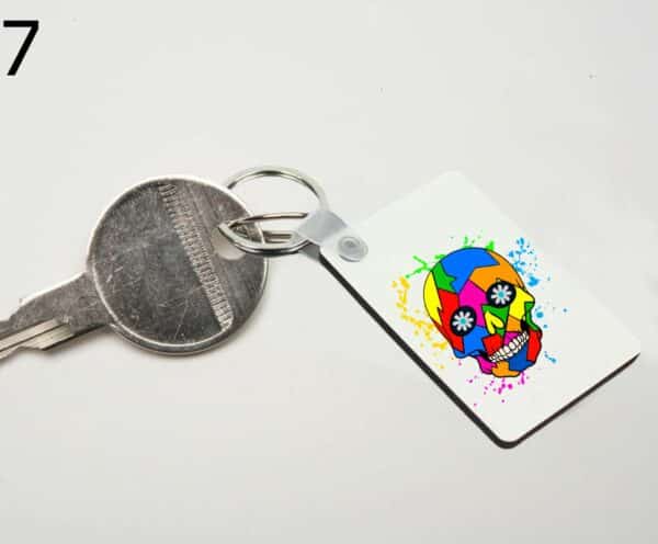 Porte-Clés Skull Art