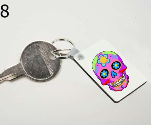 Porte-Clés Skull Art