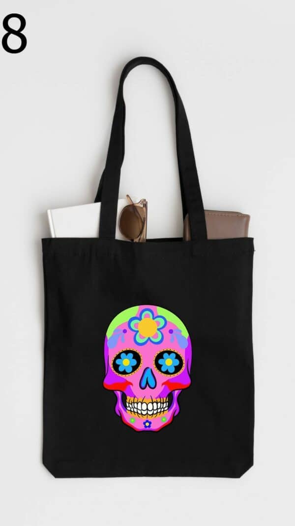 Tote Bags Skull Art