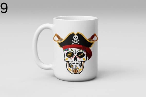 Mug Skull art