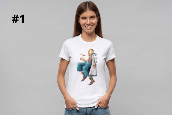 T-shirt Femme Doctor Who