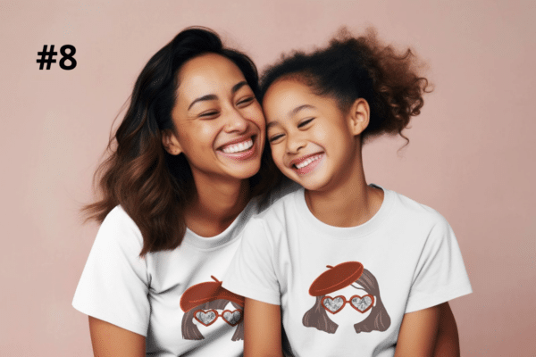 tee shirt famille assorti