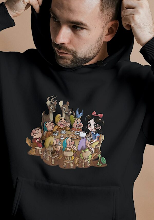 T-shirt Kawaii - Blanche Neige et les 7 nains